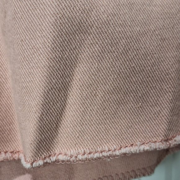 NWT Pink High Waisted Long Pleated Shorts - Picture 5 of 5